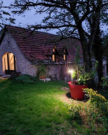 La Bergerie au crépuscule