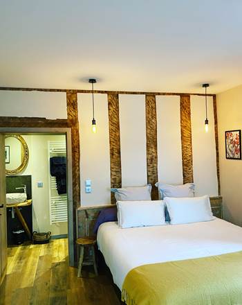 La chambre au rez de chausseé