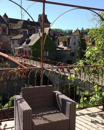 12_ Vue sur le village de Carennac
