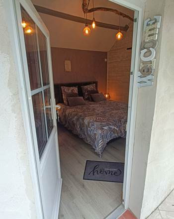 entrée privative chambre