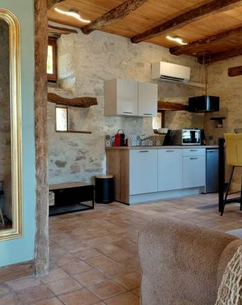 L'entrée du gîte