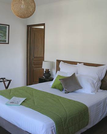 Chambre Giverny aux couleurs impressionistes