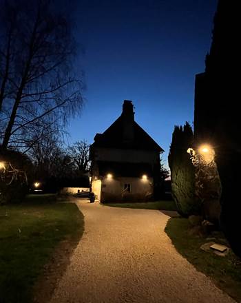 Arrivée à la maison