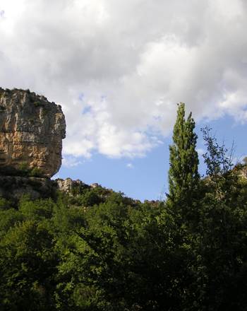 Rocher des Capucins gorges de l'Aveyron