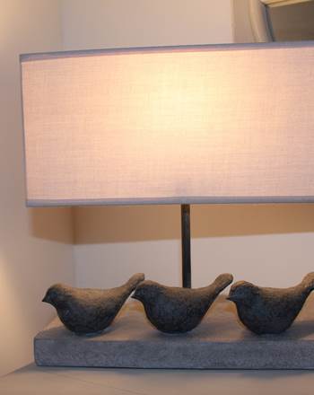 Chambre Ardoise et Craie - Détail, lampe de bureau