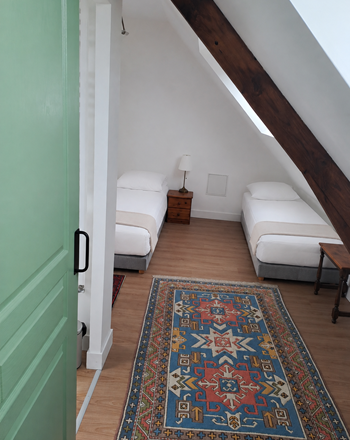Maison de Louise Chambre du grenier accès avec vue sur mer