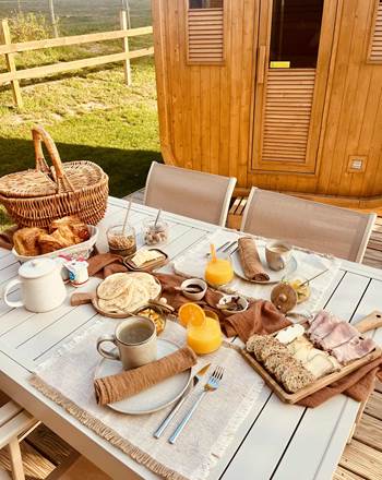 Le petit déjeuner gourmand