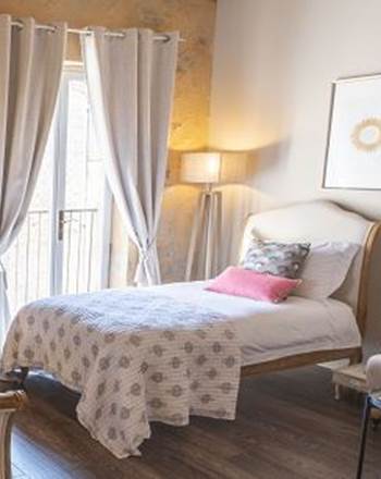 Chambre double lits séparés