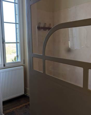Salle de douche art déco