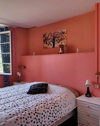 Chambre double avec vue sur les montagnes