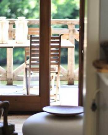de la cuisine au balcon