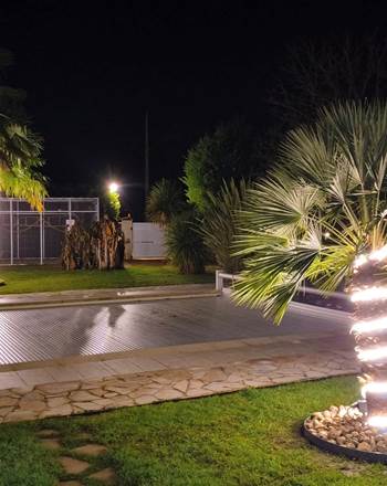 séjour détente gîte La Flèche piscine jardin calme