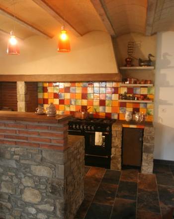la cuisine de la salle de reception