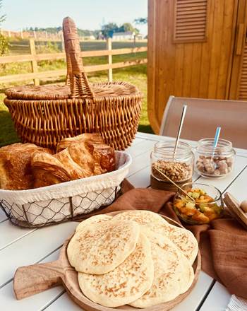 Le petit déjeuner gourmand