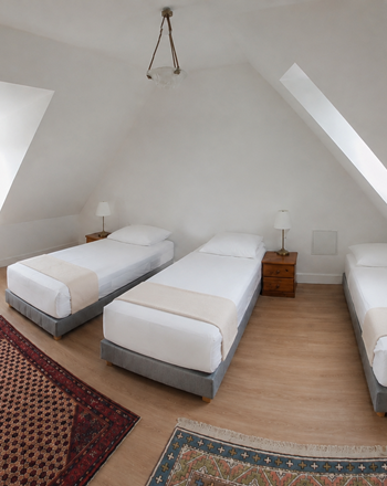 Maison de Louise Chambre du grenier 3 lits