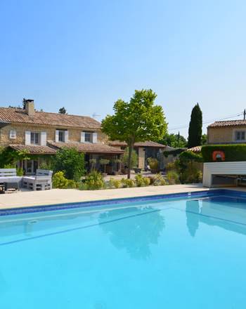 la mas provencal et la piscine