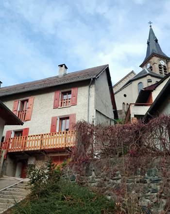 Vue sur chalet Arnol