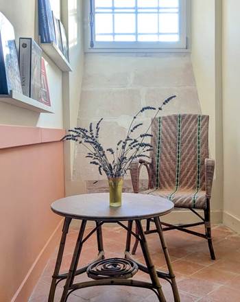 La suite Le Figuier et son joli coin lecture