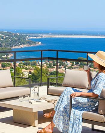 Vue depuis la terrasse