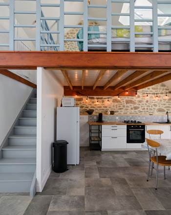 La Maison des Cochons - Chambre en mezzanine