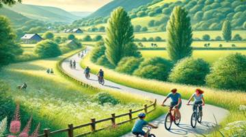 Deux pas de voie verte et La Vélo buissonnière au petit vivoin