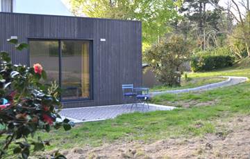 Ty Kerleguer - terrasse vue jardin
