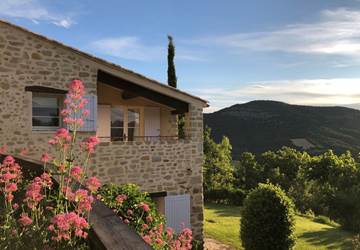 L'extérieur du gîte