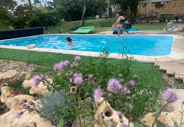 Piscine chauffée 8x4.25