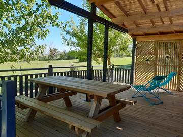 Village de Gîtes LES CHALETS DE GRAZIMIS - vacances dans le Gers - 21 grazimis chalet