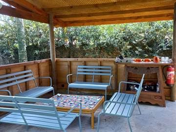 LA CASE FAMILIALE la terrasse