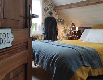 Chambre brindilles , confort avec une décoration douce et tendance
