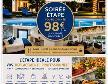 Soirée étape à La Flèche – Chambre d'hôtes avec piscine entre Le Mans et Angers