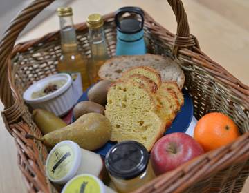 panier petit déjeuner