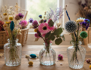 Mini vases fleuris Terralya