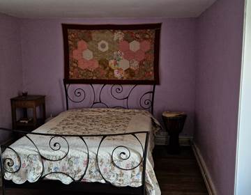 Etage 1_Chambre rose_Lit double