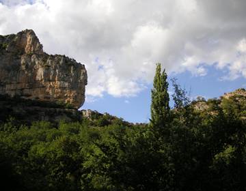 Rocher des Capucins gorges de l'Aveyron