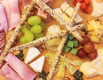 plateau charcuterie et fromages