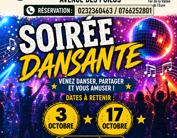 soiree dansante octobre