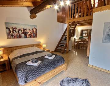 vue d'ensemble de la chambre