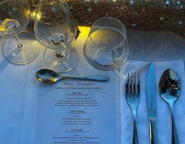 Dîner élégant au Mas Farchat