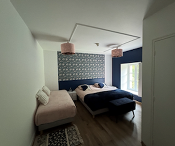 La chambre 3 - bleue