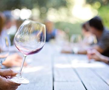 Dégusation vin domaine du Blavet