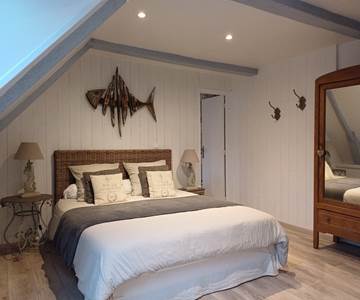 Le Colombier Bretagne, Chambre d'hôtes Cabane des 7 îles - lit Queen Size