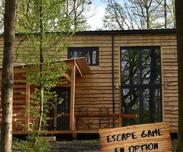 Cocon dans la forêt carré escape game