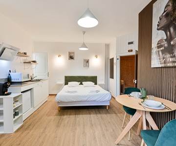 Aperçu du studio : Bievenue dans votre espace tout confort