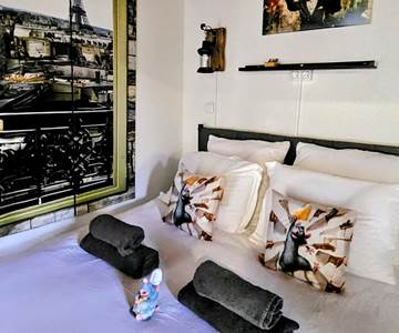 Chambre lit double Disney Ratatouille