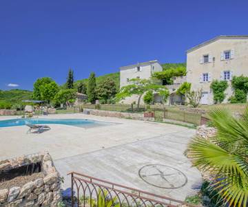 Mas - piscine - plage - cennes - gard