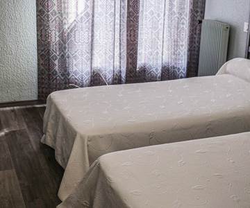 Lits jumeaux  standard Hotel Ambeille