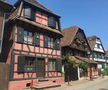 Façade gite du Merle 1er etage