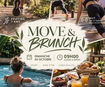 MOVE&BRUNCH - DIMANCHE 04 OCTOBRE 2026